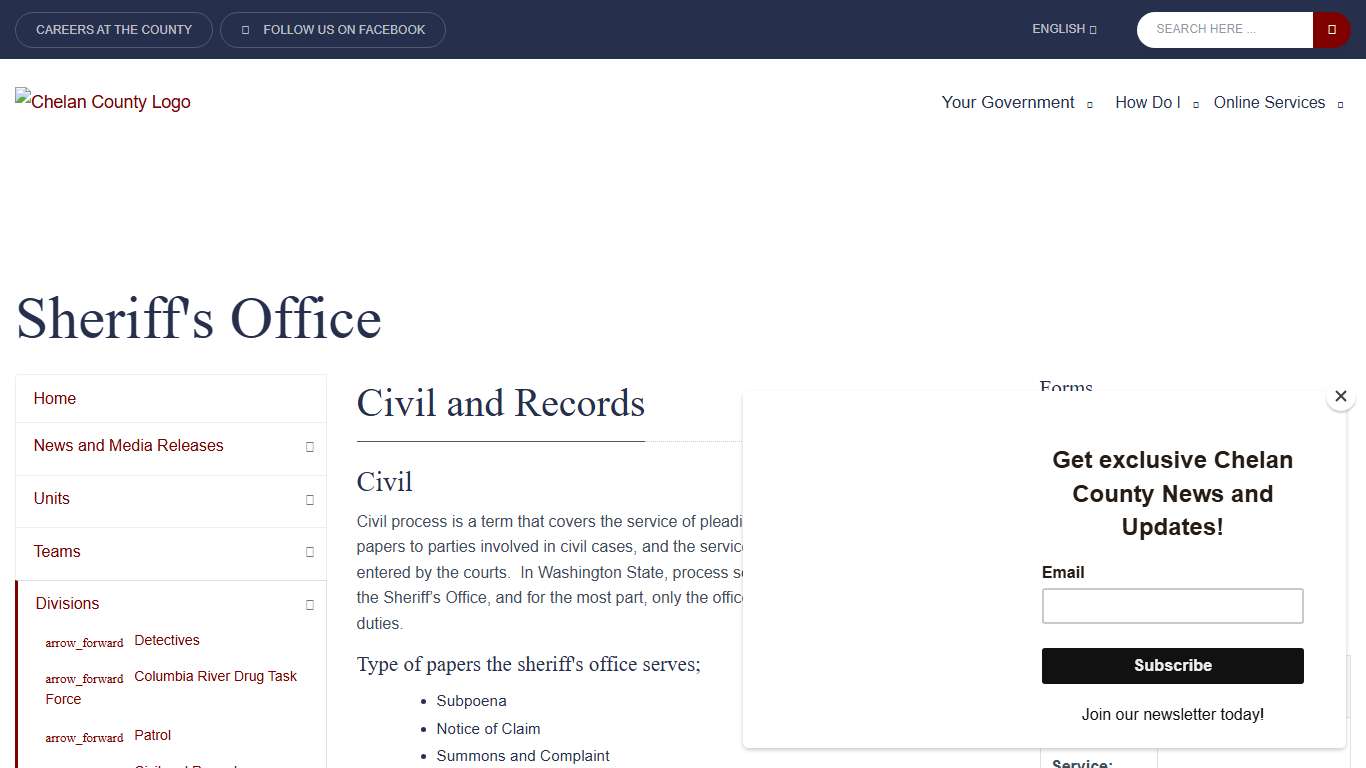 County of Chelan, Washington