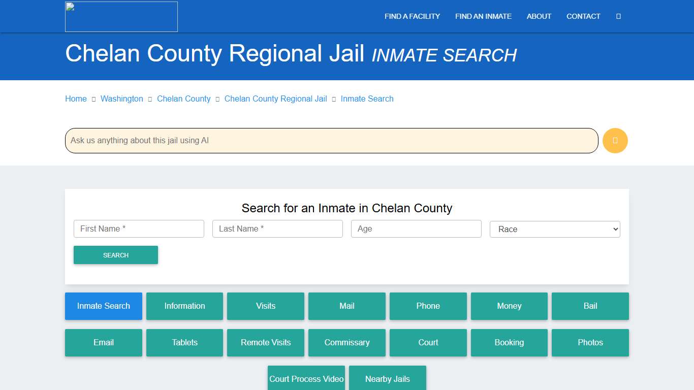 Chelan County Inmate Search & Roster Find Inmates WA